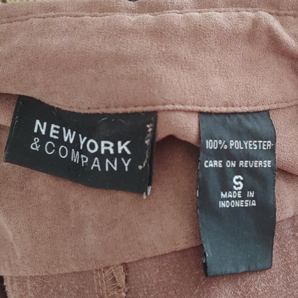 NY&C Faux Suede Shirt - Picture 5 of 5